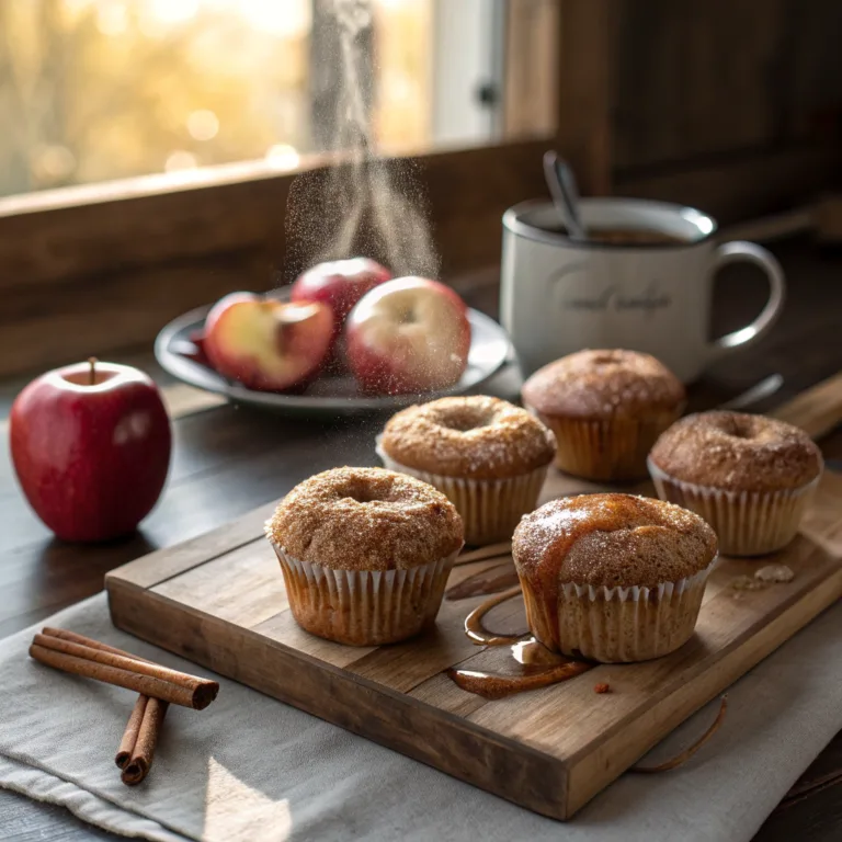 Apple Cider Donut Cupcakes