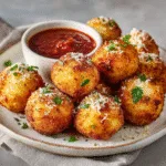 Mini Arancini Balls with Marinara Dip