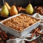 Spiced Pear Crisp