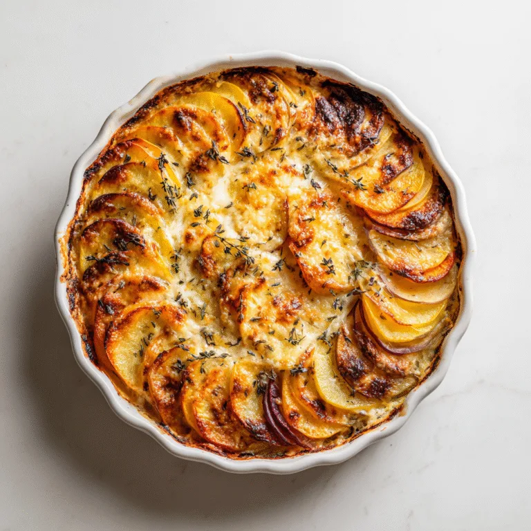 Cheesy Root Vegetable Gratin