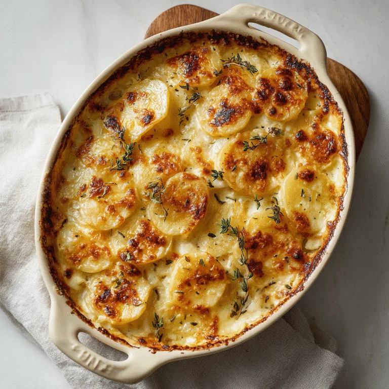 Creamy Scalloped Potatoes