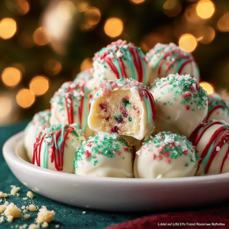Little Debbie Christmas Tree Cake Truffles