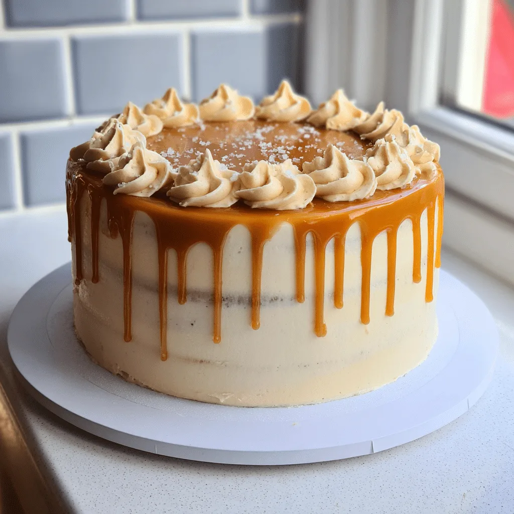 Salted Caramel Cake
