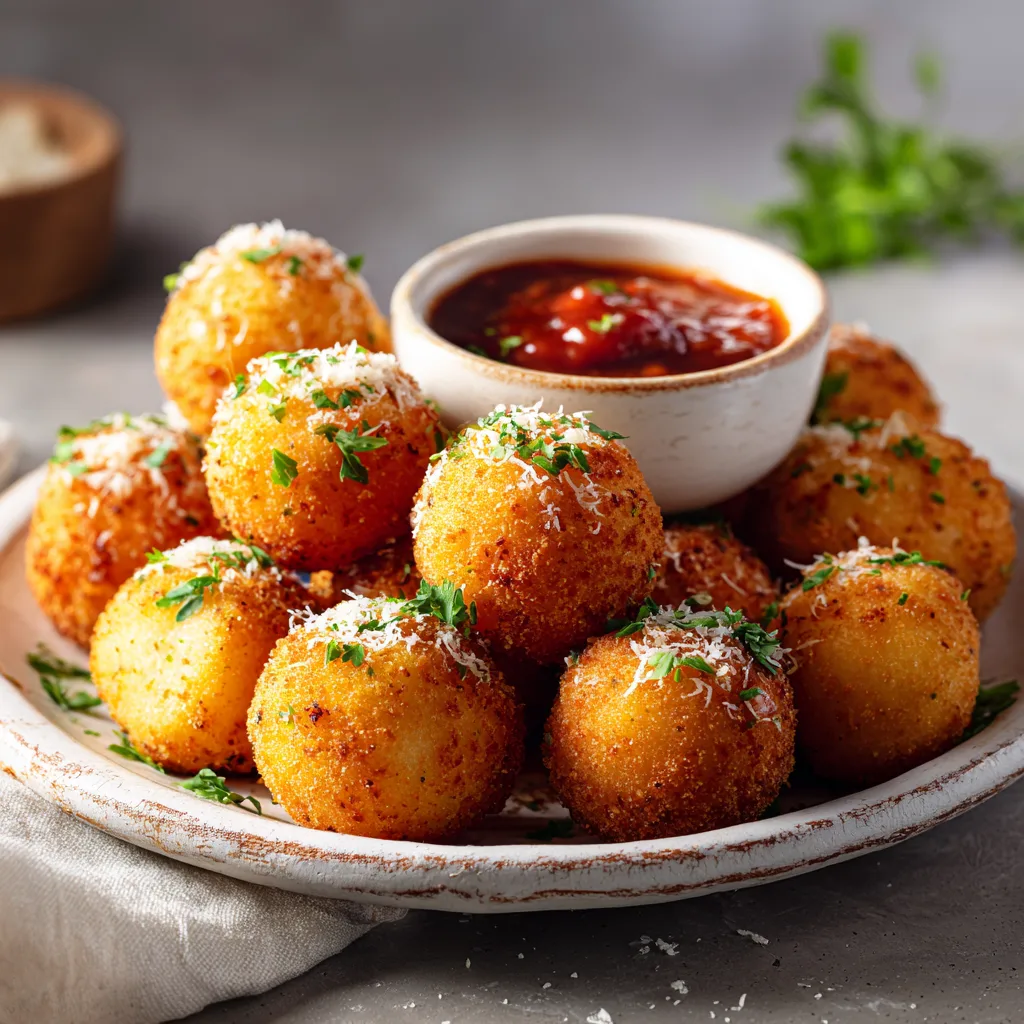 u1891677983 Highly detailed realistic photo of Mini Arancini 1cc1a0bd 8df4 4bb3 828c 624100606681 2