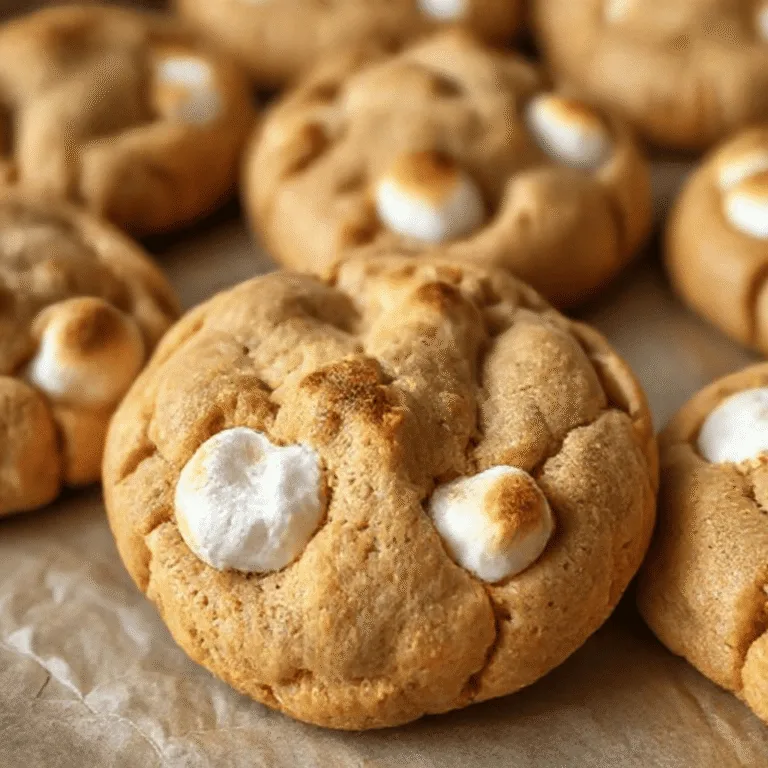 Peanut Butter Marshmallow Cookies