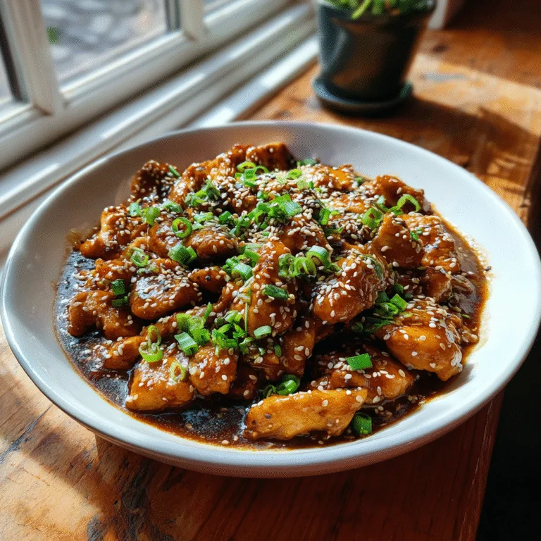 Honey Garlic Chicken Crockpot