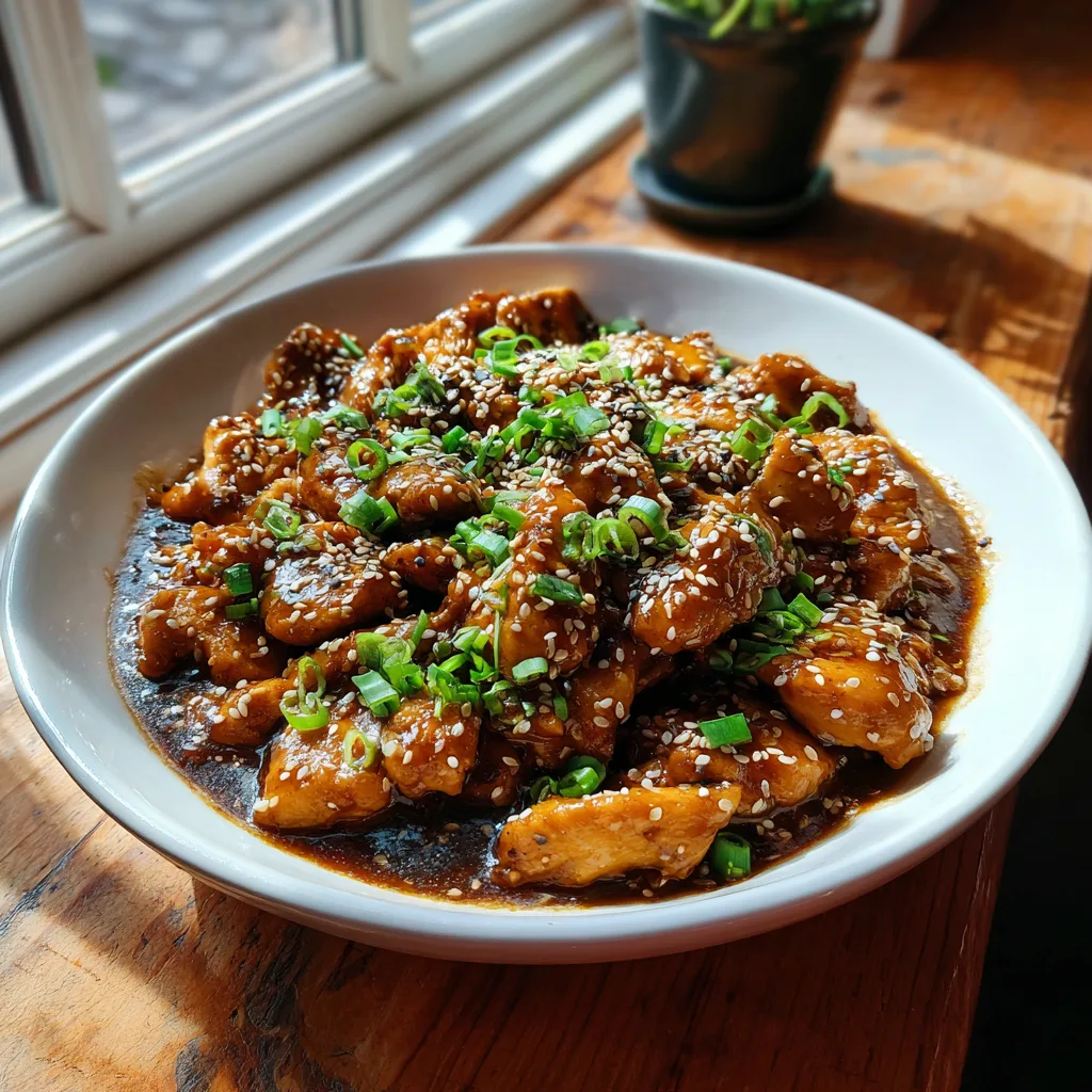 Honey Garlic Chicken Crockpot