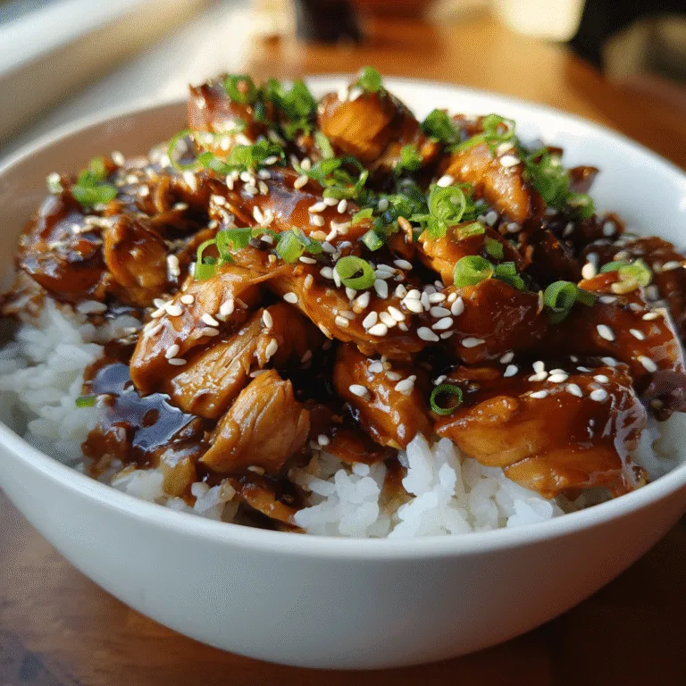 Slow Cooker Teriyaki Chicken