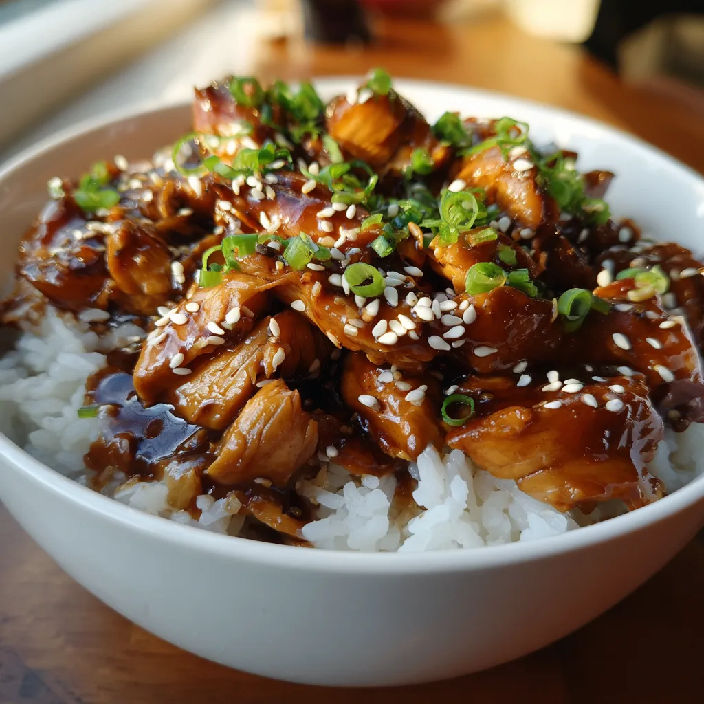 Slow Cooker Teriyaki Chicken