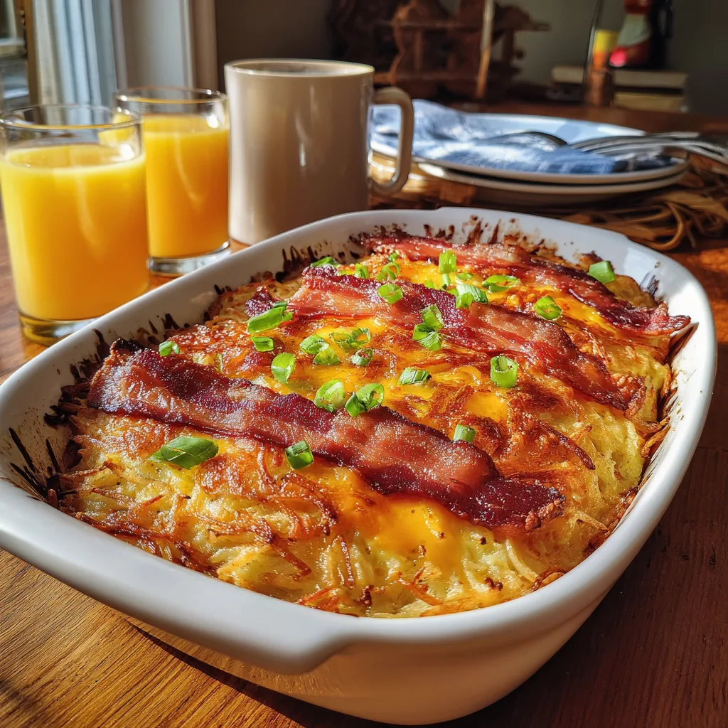 Bacon & Hashbrown Brunch Bake