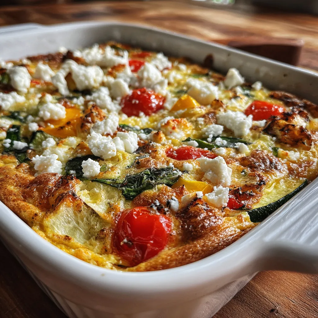 Easy Bacon, Egg & Cheese Casserole