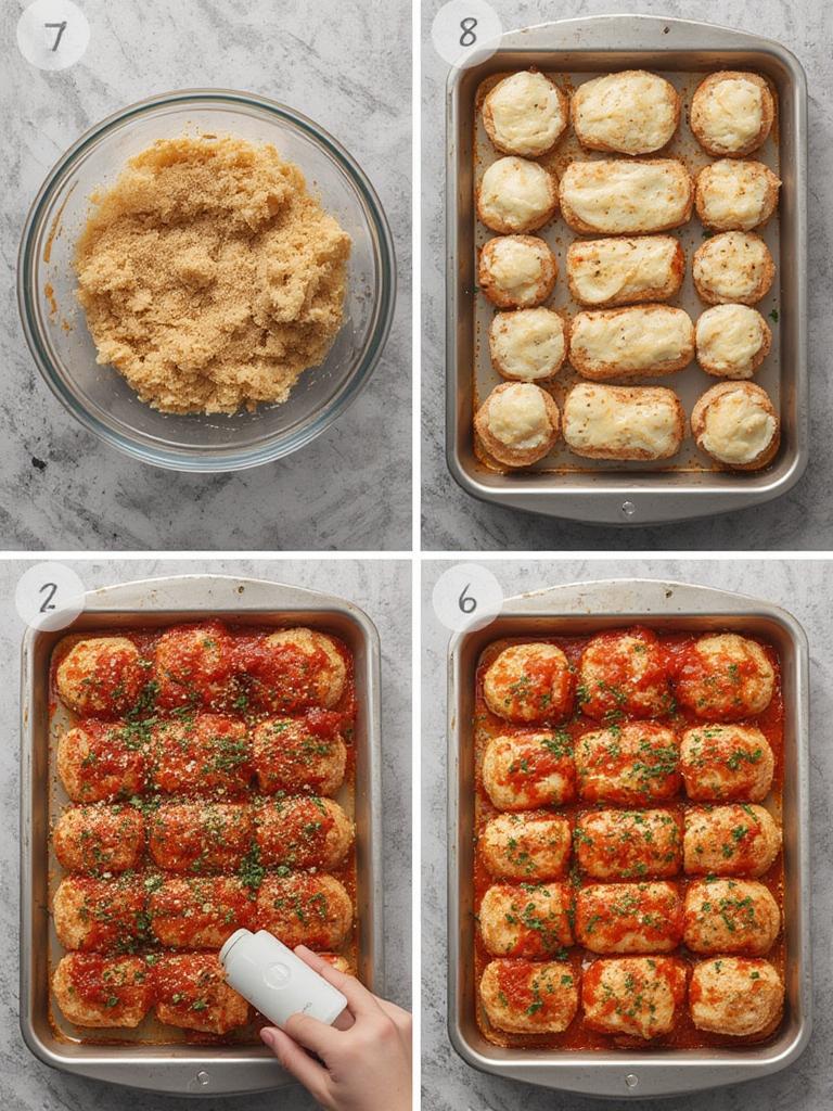 Baked Mozzarella Sticks with Marinara 2