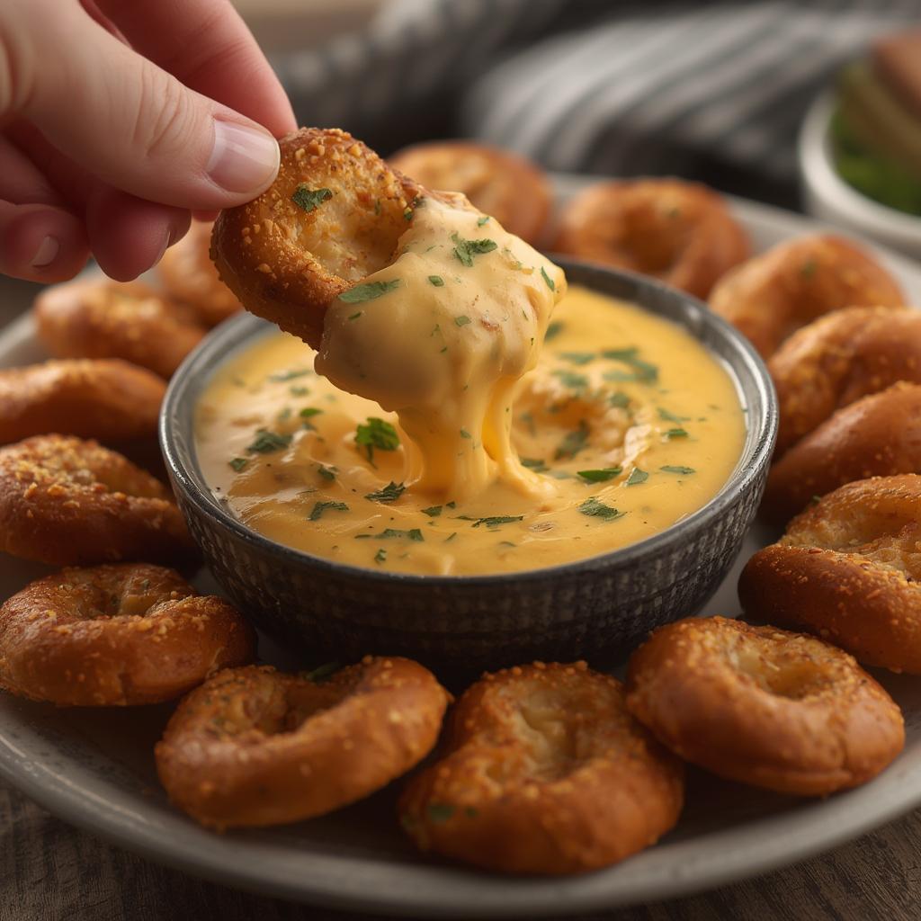 Beer Cheese Dip with Pretzel Bites: The Ultimate Crowd-Pleasing Snack! 4 Beer Cheese Dip with Pretzel Bites