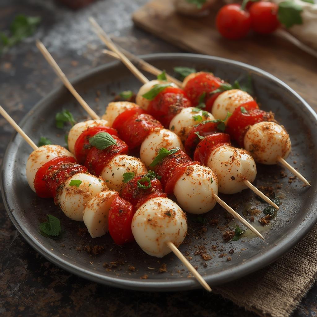 Caprese Skewer Bites