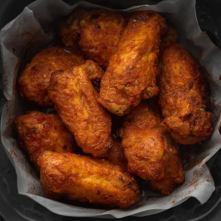 Crispy Air Fryer Buffalo Wings