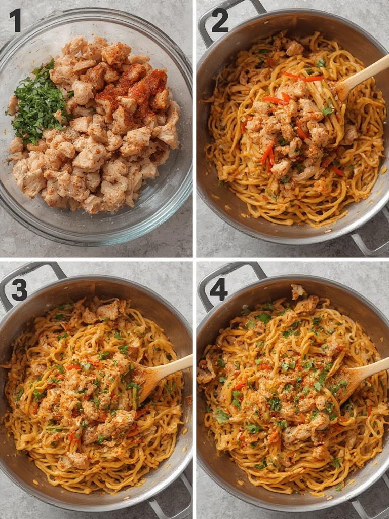 Easy Chicken Lo Mein 3