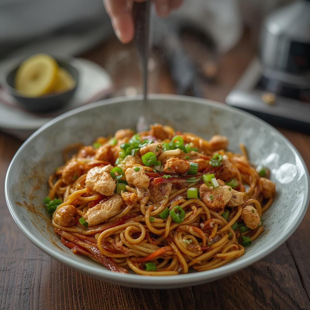 Easy Chicken Lo Mein