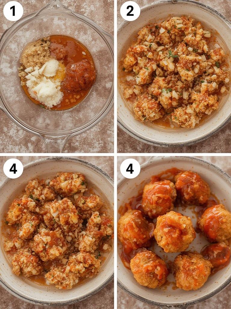 Honey Sriracha Chicken Bites 2