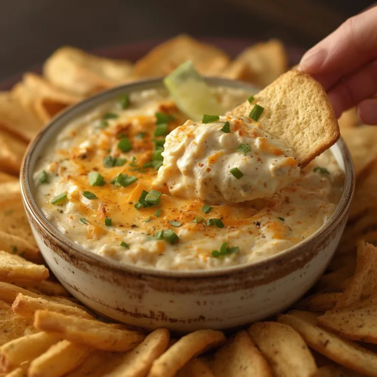 Hot Crab & Cheddar Dip