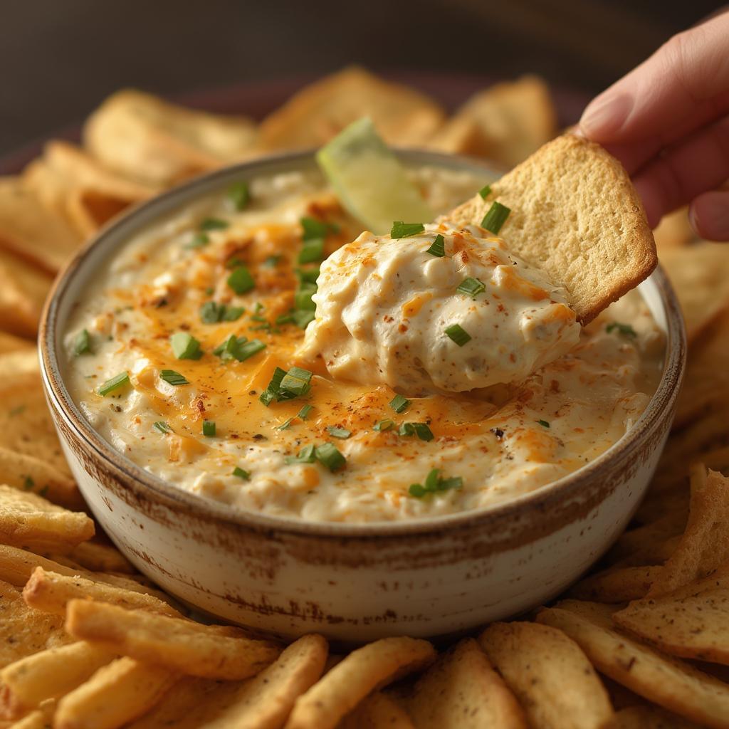 Hot Crab Cheddar Dip