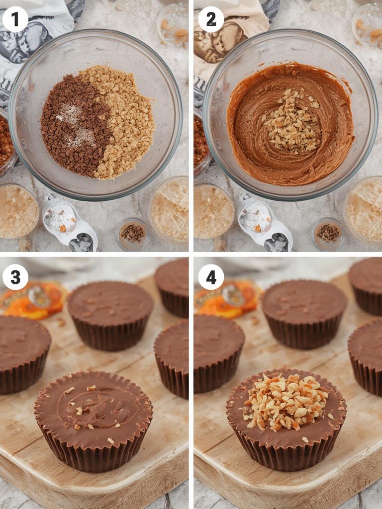 Irresistible DIY Reeses Cups with Crunchy Peanut Butter 7