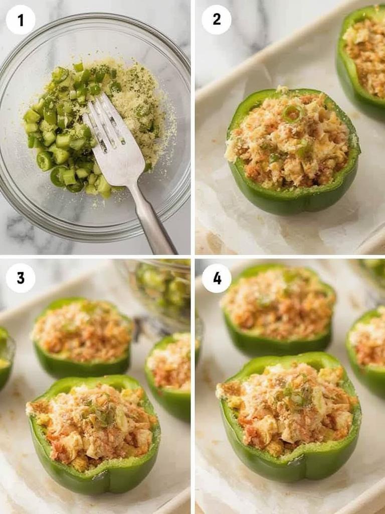 Jalapeño Popper Stuffed Mini Peppers: Irresistibly Addictive Bites! 3 Jalapeyo Popper Stuffed Mini Peppers 2