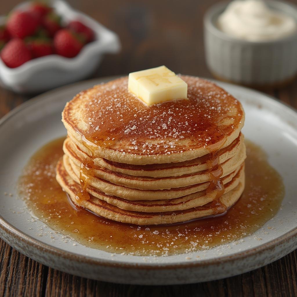 Keto Almond Flour Pancakes High Protein