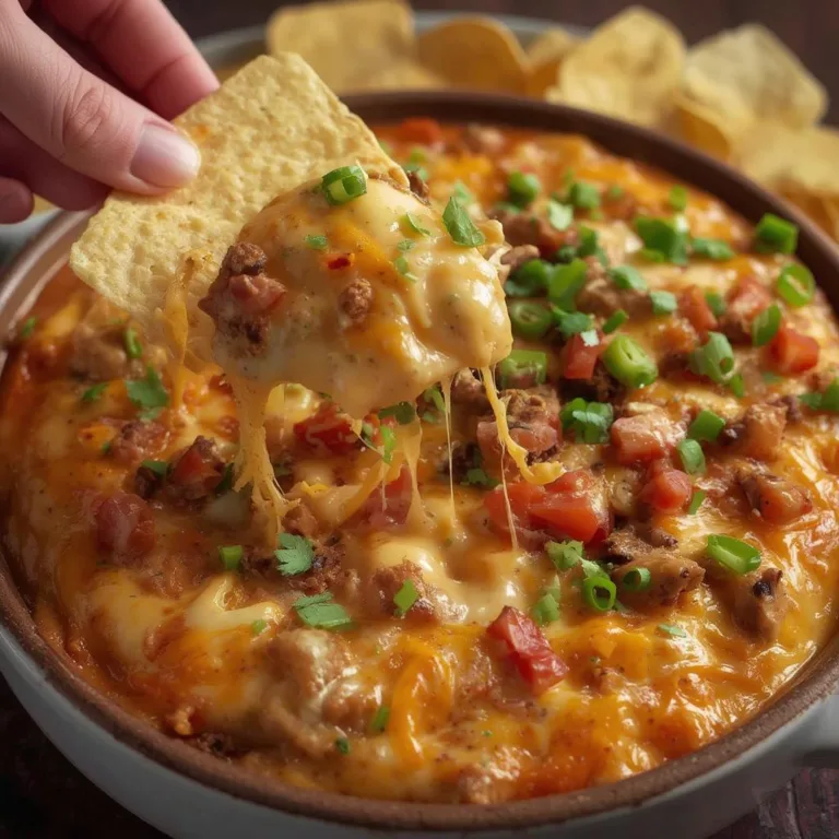 Loaded Nacho Cheese Dip