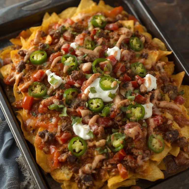 Loaded Sheet-Pan Nachos with Jalapeños
