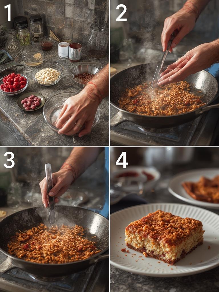 Raspberry Pretzel Crunch Cake 5