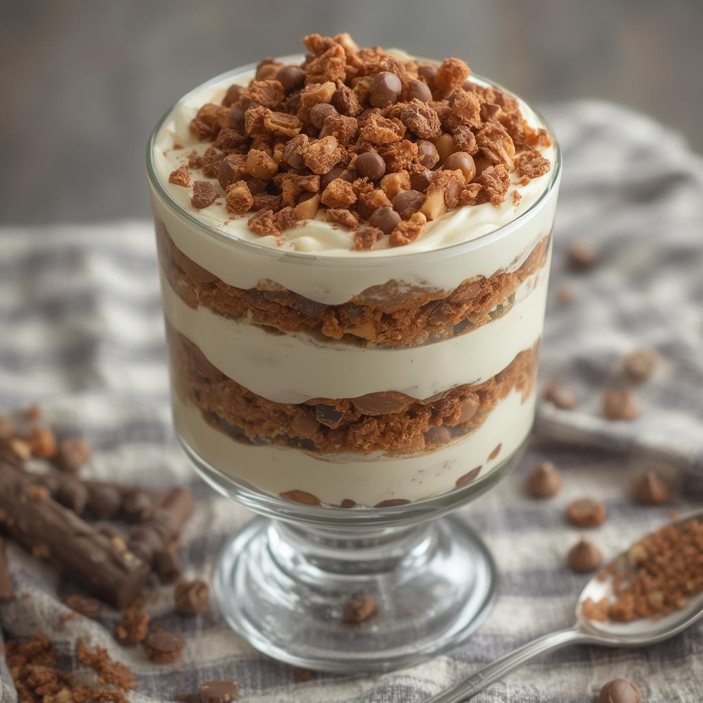 Reeses Dessert Parfait No Bake Layered Treat 2