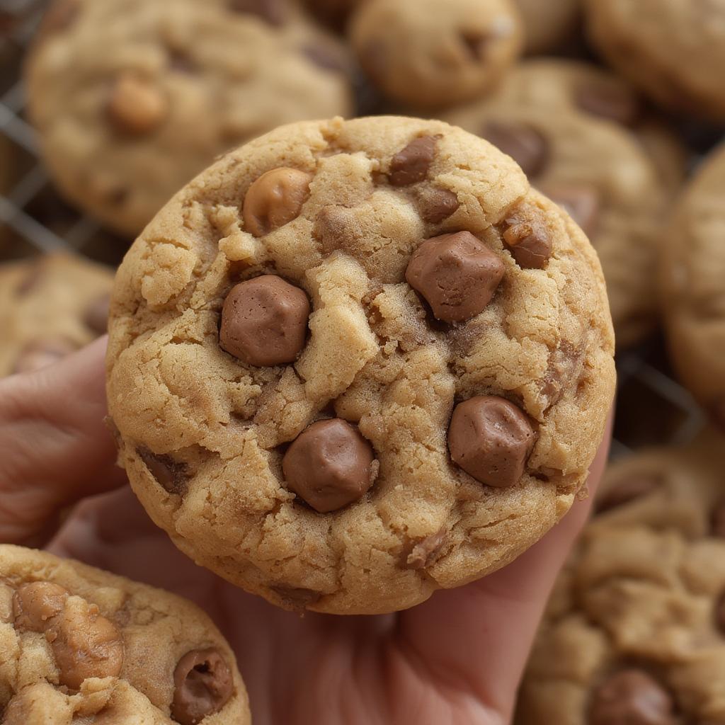 Ultimate Reeses Pieces Cookies Soft Chewy Bakery Style