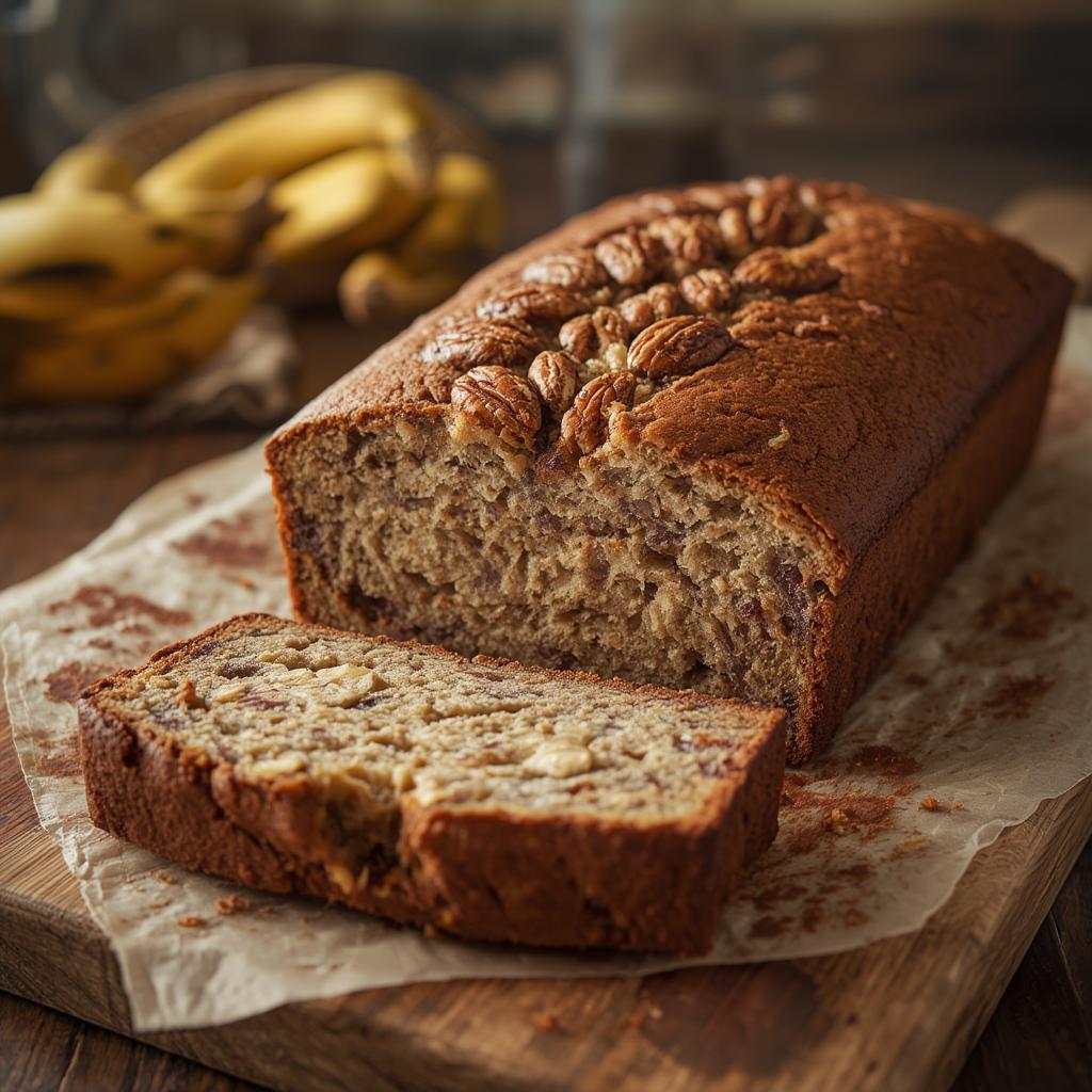 Brazil Nut Banana Loaf 1
