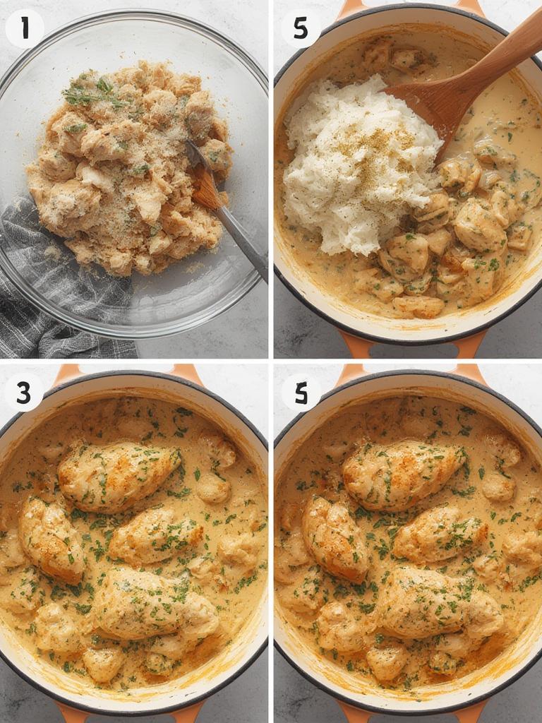 Creamy Smothered Chicken 2