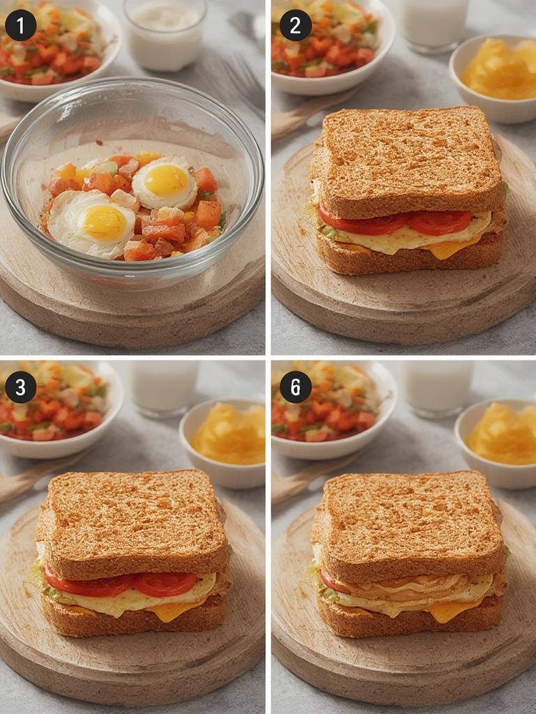 Healthy Breakfast Sandwich : Kickstart Your Day With Delicious Fuel! 3 Healthy Breakfast Sandwich 2