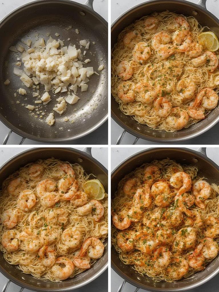 Lemon Garlic Orzo with Shrimp 10