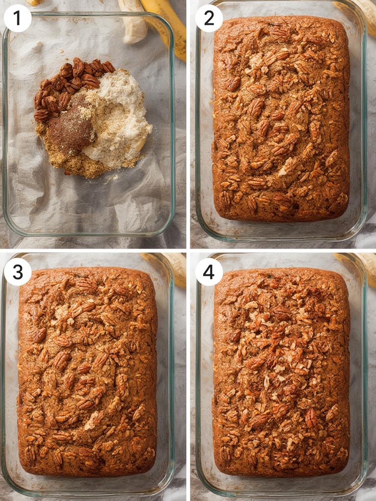 Nutty Banana Pecan Bread 2