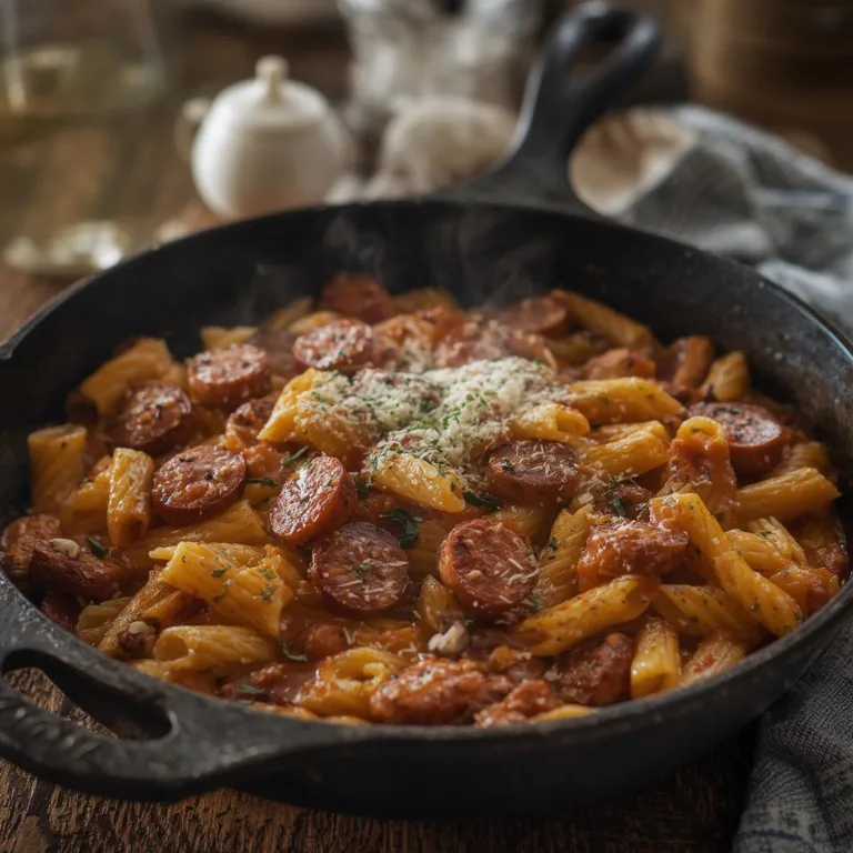Smoked Sausage Skillet Pasta