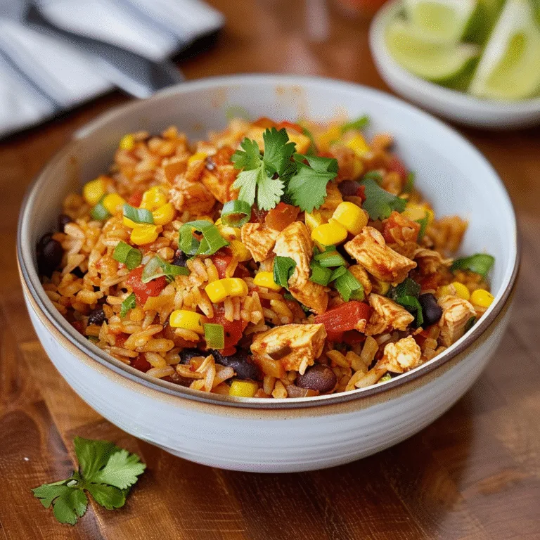 Instant Pot Weeknight Chicken and Rice Burrito Bowls
