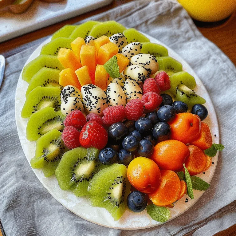 Easter Egg Fruit Charcuterie