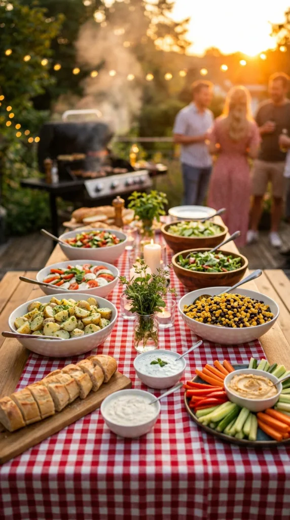 BBQ buffet table summer 202605131333