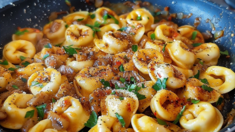 Tortellini-Hackfleisch-Pfanne von Nanabi: Das einfache 20-Minuten-Rezept, das Kinder lieben