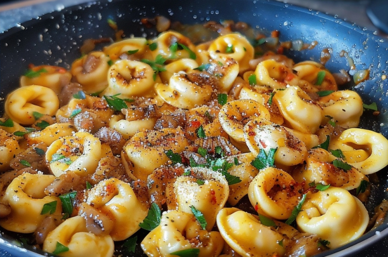 Tortellini-Hackfleisch-Pfanne von Nanabi: Das einfache 20-Minuten-Rezept, das Kinder lieben