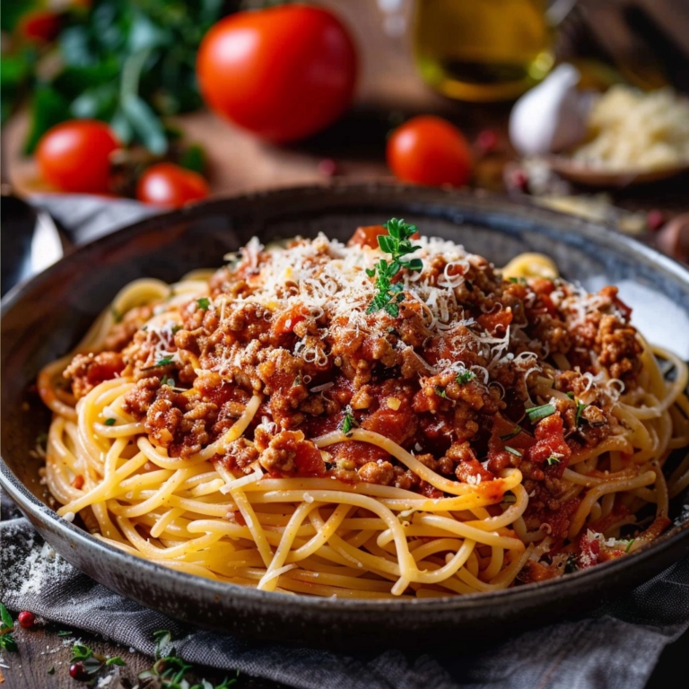 Spaghetti Bolognese – klassisch & herzhaft