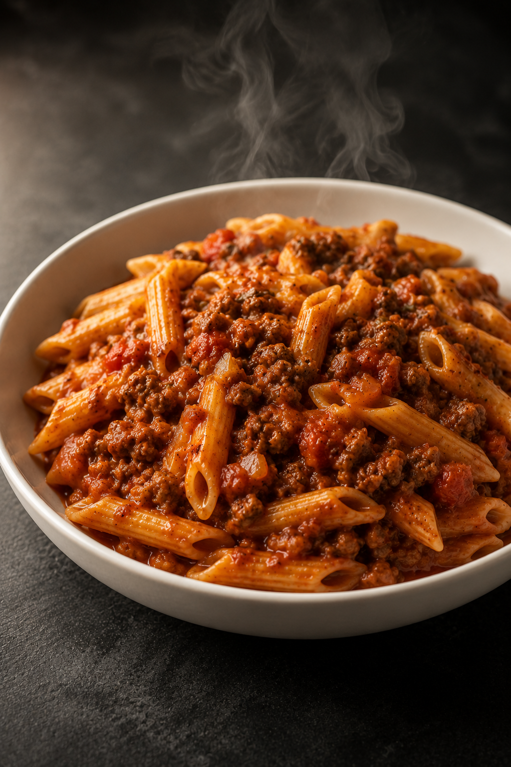 Linsenpasta mit Hackfleisch – Das Rezept
