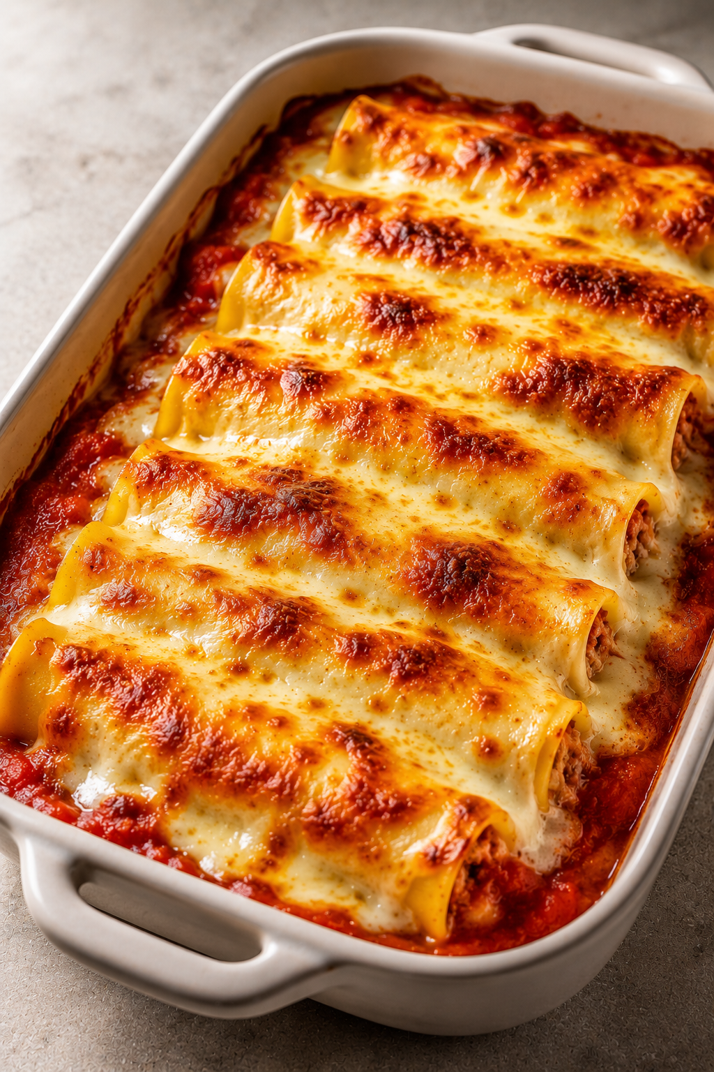 Cannelloni mit Hackfleisch und Bechamelsauce: Das Rezept, das bei uns jedes Mal leer gegessen wird