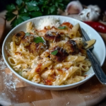 Angeschärfte Pasta mit Hackspießchen – schnell, einfach & unglaublich lecker!
