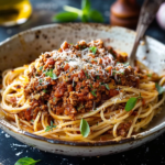 Spaghetti Bolognese: Das perfekte italienische Nudelgericht für Zuhause