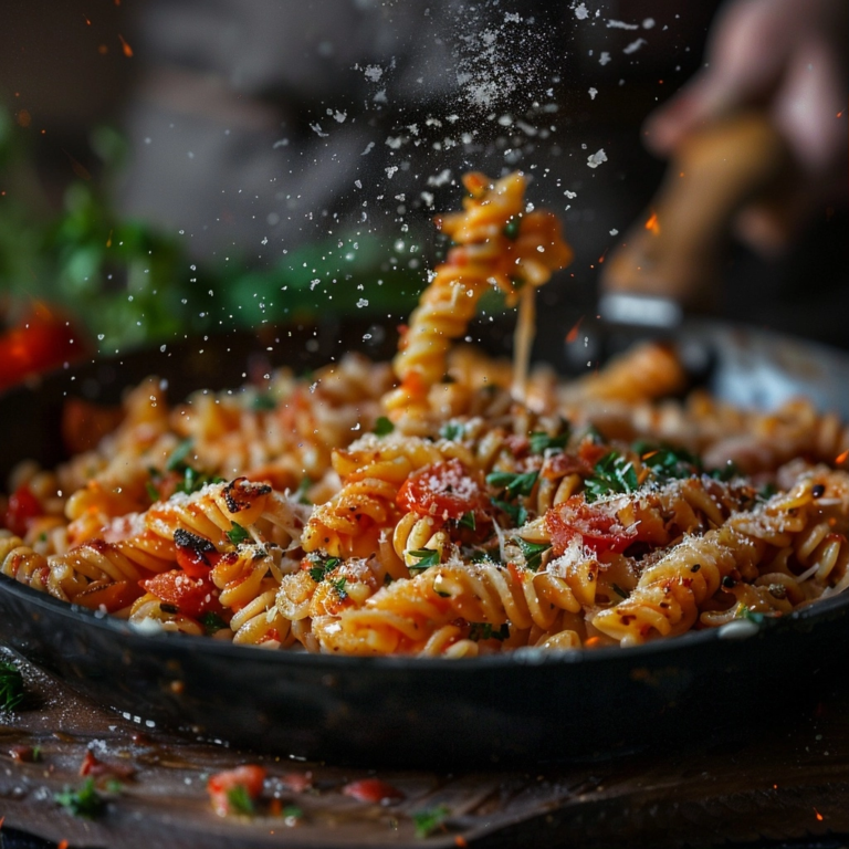 One-Pan-Hack-Paprika-Nudeln: Das einfachste Rezept für ein italienisch inspiriertes Comfort-Food Dinner
