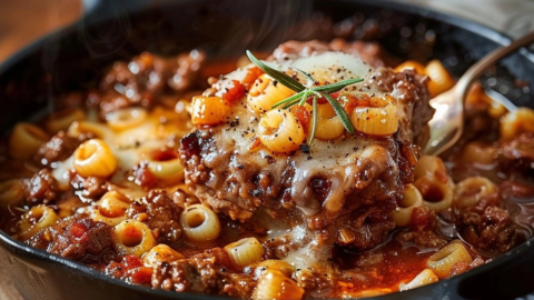 Hackfleisch-Makkaroni-Pfanne: Das ultimative Comfort-Food-Rezept
